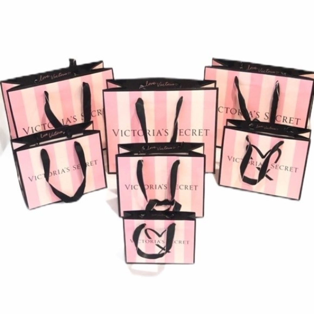 Victoria’s Secret Shopping Bags Set of 7